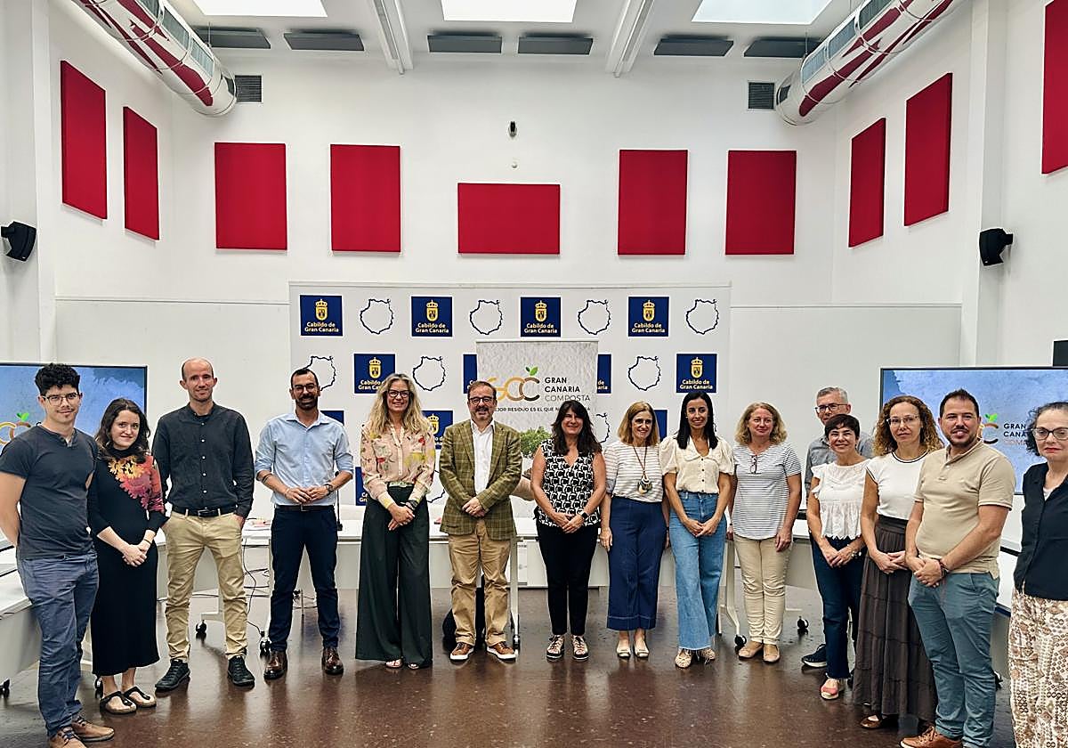 Presentación de los resultados del proyecto Gran Canaria Composta.