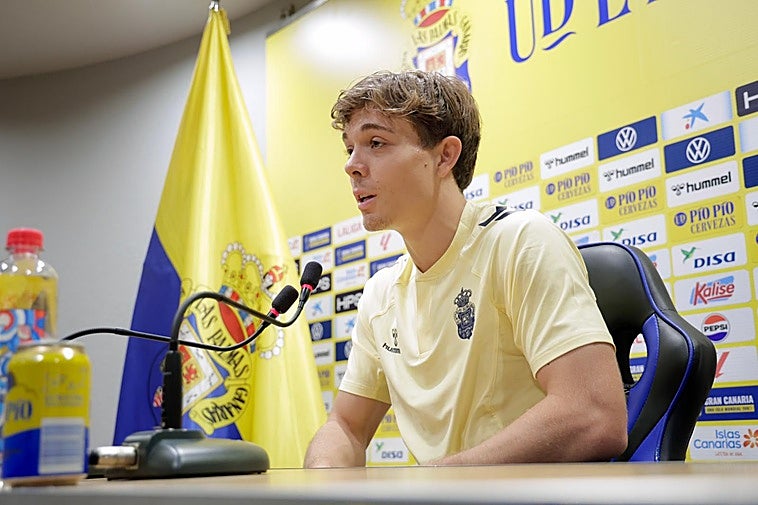 Lorenzo Amatucci en la rueda de prensa celebrada este jueves.