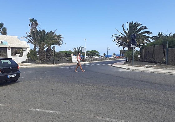 Calle Mástil, donde irá una estación de bombeo.