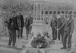 Imagen antigua del cementerio de Vegueta.