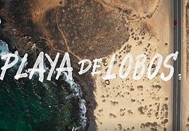 Cartel de la película rodada íntegramente en Fuerteventura.