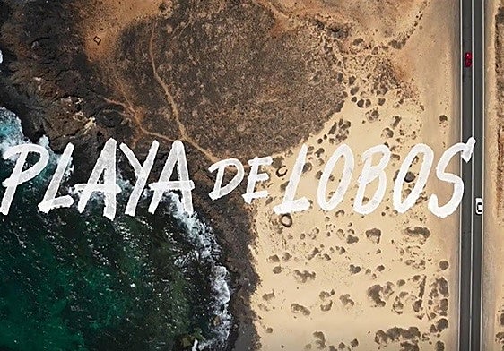 Cartel de la película rodada íntegramente en Fuerteventura.