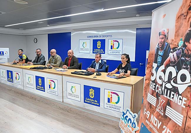 Presentación oficial de la décima edición de la 360º The Challenge Gran Canaria.