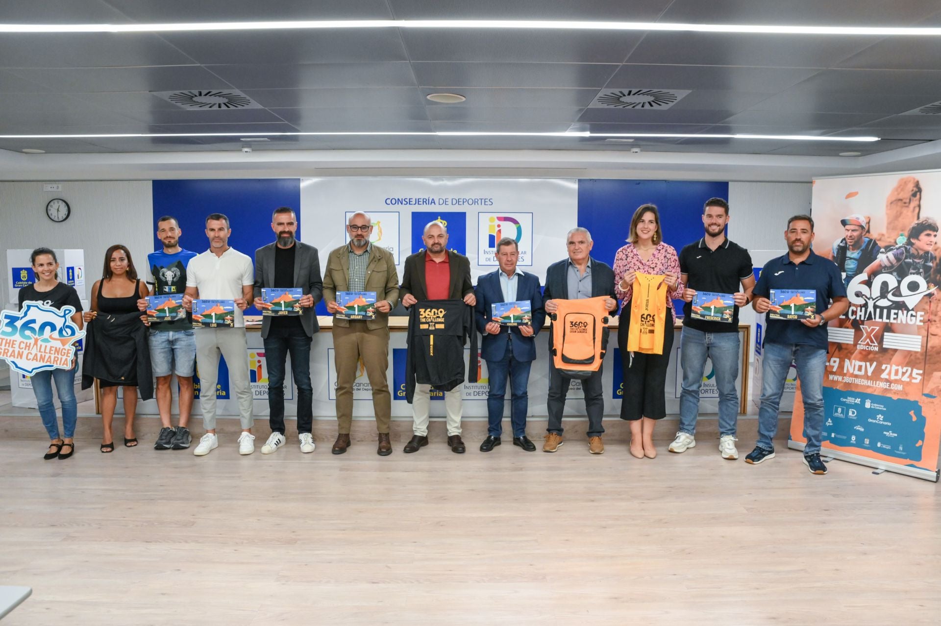 Presentación oficial de la décima edición de la 360º The Challenge Gran Canaria.