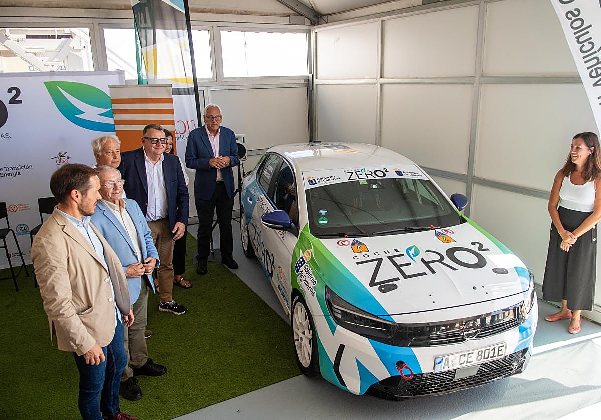 Imagen de la presentación del vehículo