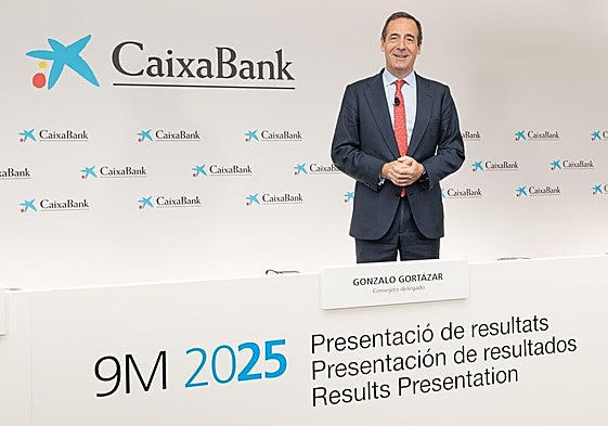Gonzalo Gortázar en la presentación de resultados 9M 2025.