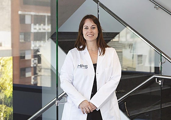 La Doctora Miriam Jiménez, anestesióloga e integrante de la Unidad del Dolor de Hospital Perpetuo Socorro.