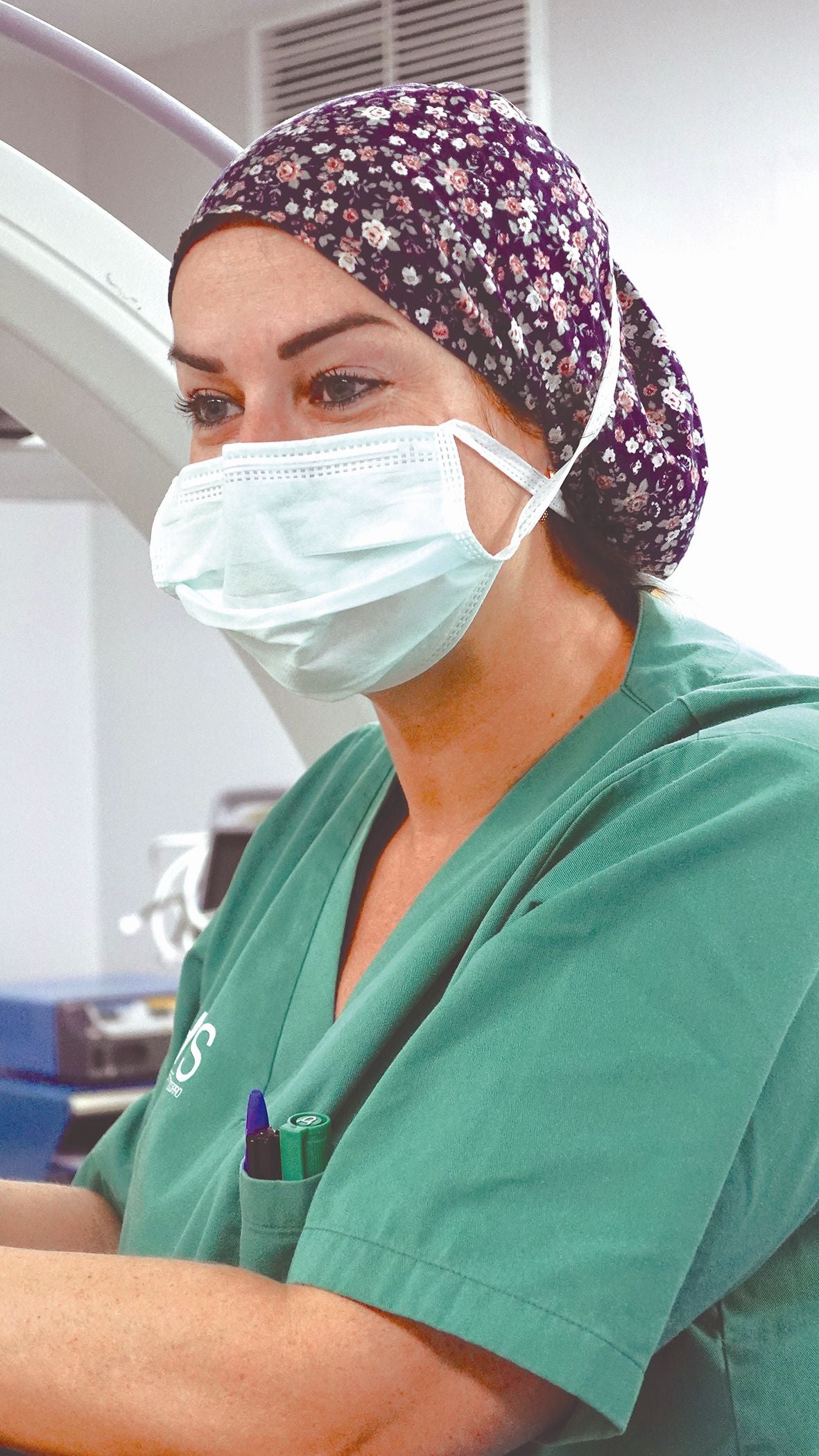 La Doctora Miriam Jiménez en una intervención.