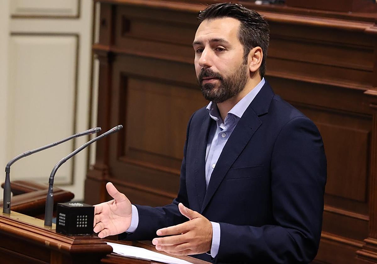 Manuel Hernández, parlamentario del PSOE por Fuerteventura.