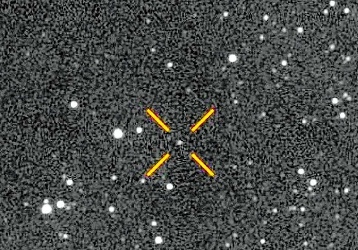 El cometa interestelar 3I/Atlas.