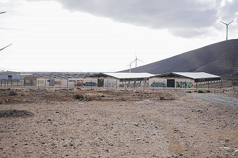 Naves agrícolas de Los Corralillos.