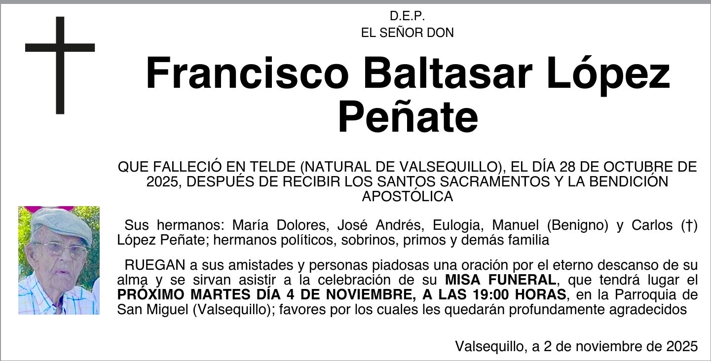 Francisco Baltasar López Peñate