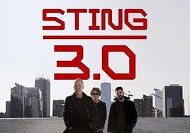 Cartel de la gira mundial de Sting.