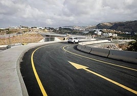 Nueva circunvalación de Arucas, donde se realizarán trabajos nocturnos de renovación del pavimento desde este martes.