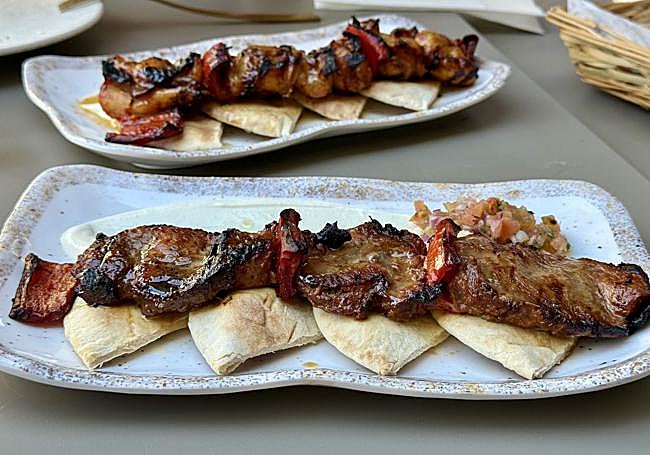 Pincho de pollo y secreto en Noema