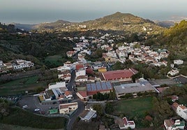Panorámica aérea de Valleseco.