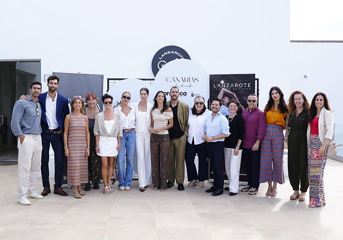 Protagonistas que tendrán presencia del 6 al 8 en la cita Lanzarote Fashion Week.