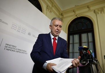 Así fue la comparecencia de Ángel Víctor Torres tras el informe de la UCO