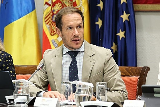 El consejero de Transición Ecológica del Gobierno de Canarias, Mariano H. Zapata.