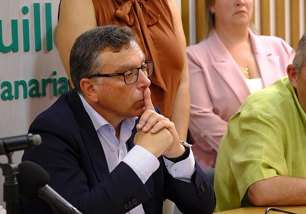 La reacción del grupo de gobierno de Valsequillo a la moción de censura, en imágenes