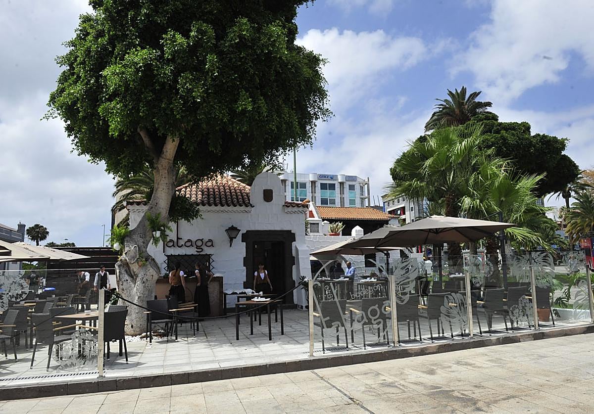 Imagen de archivo del restaurante de Casa Fataga en Santa Catalina.