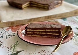 Tarta de la abuela con Chocolate La Isleña