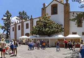Puestos de venta ambulante en Teror