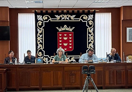 Consejo del Geoparque de este jueves en el Cabildo.