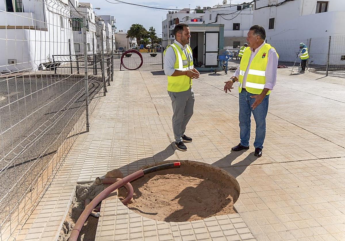Supervisión de trabajos.