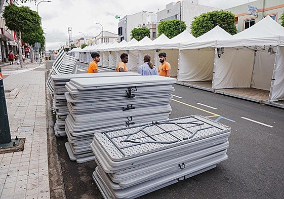 Carrizal se prepara para acoger la Feria del Sureste