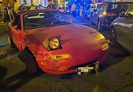 Imagen del vehículo de la persecución.