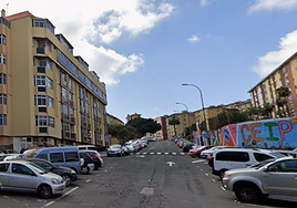 Imagen de un tramo de la calle Mariucha en Las Palmas de Gran Canaria.