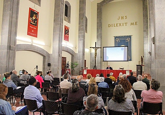 Aula Magna del Instituto Superior de Teología de las Islas Canarias.