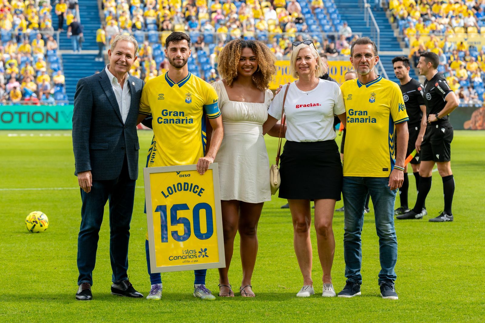 Imágenes del duelo: UD Las Palmas - Racing