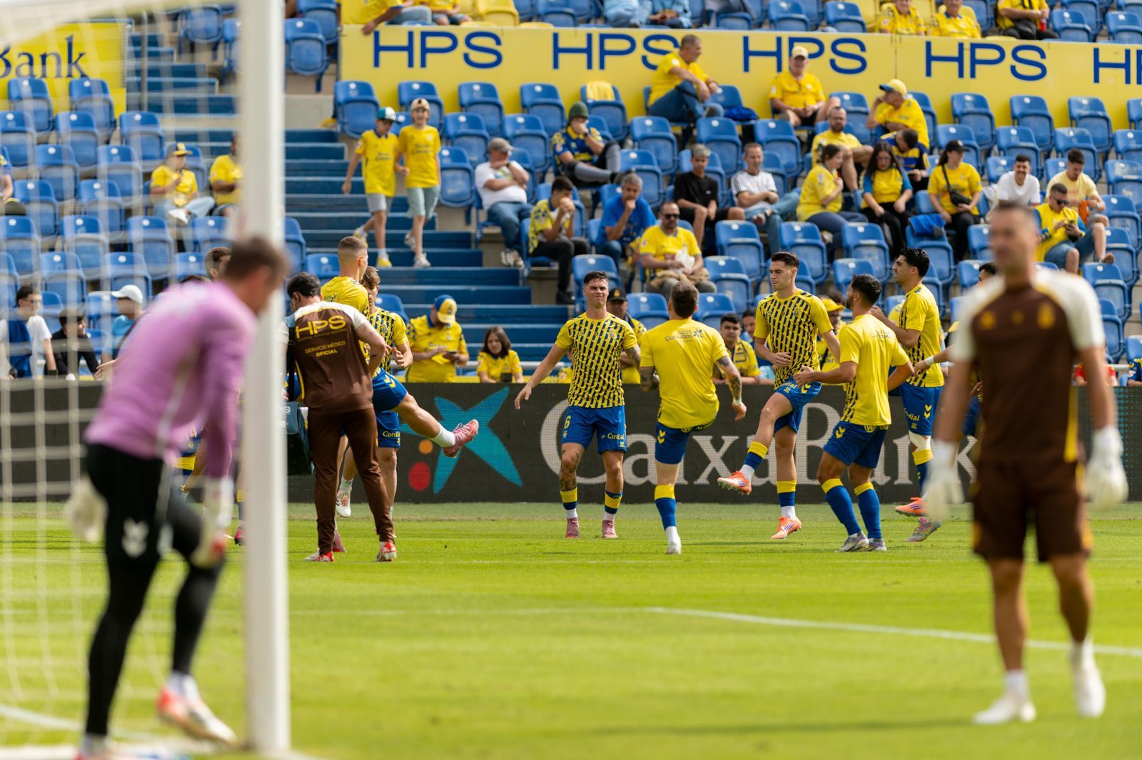Imágenes del duelo: UD Las Palmas - Racing