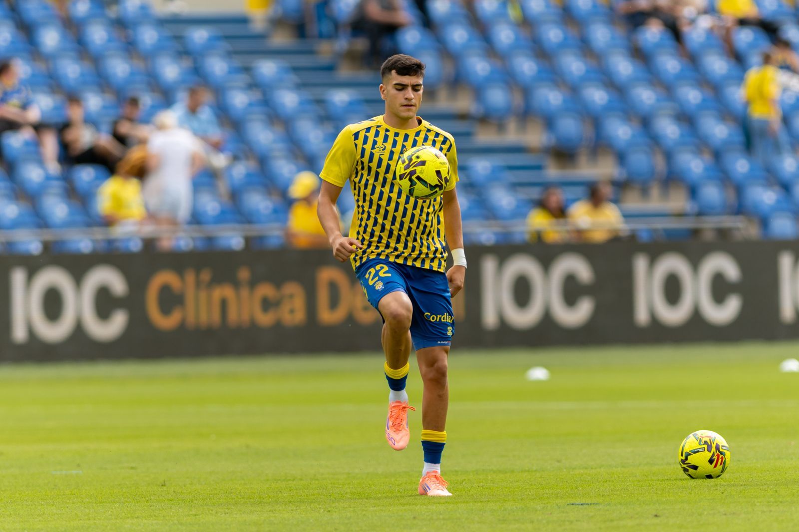 Imágenes del duelo: UD Las Palmas - Racing