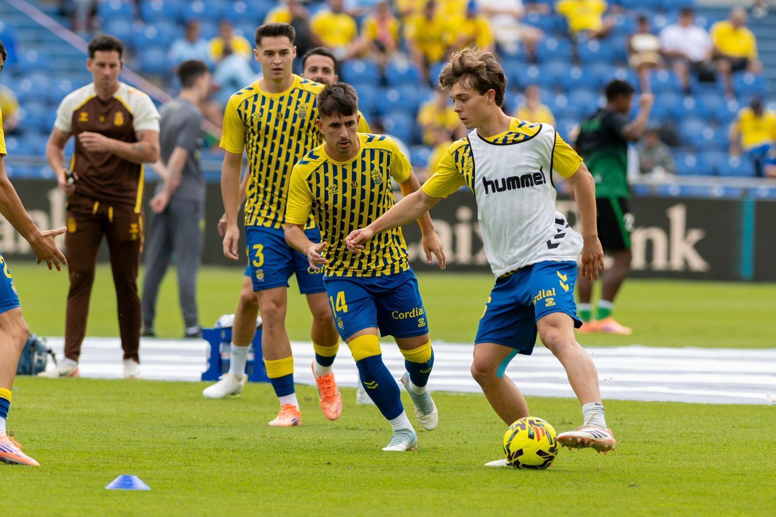 Imágenes del duelo: UD Las Palmas - Racing