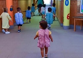 Foto de archivo de una escuela infantil en Canarias.