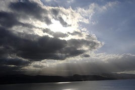 Imagen de los cielos nubosos en Gran Canaria.