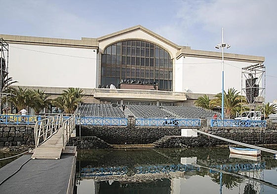 Montaje para el Concierto en Vela de 2024.