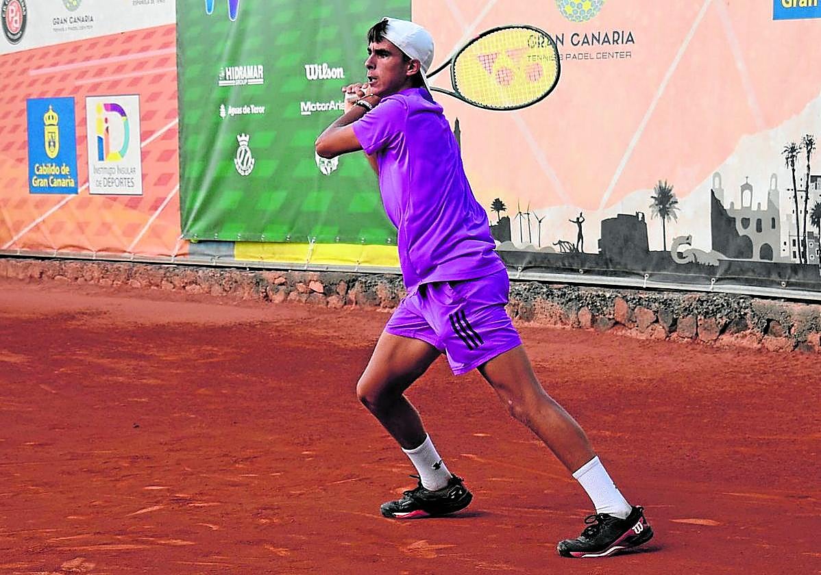 Roberto Pérez, preparado para devolver un golpe y plantarse en octavos de final.