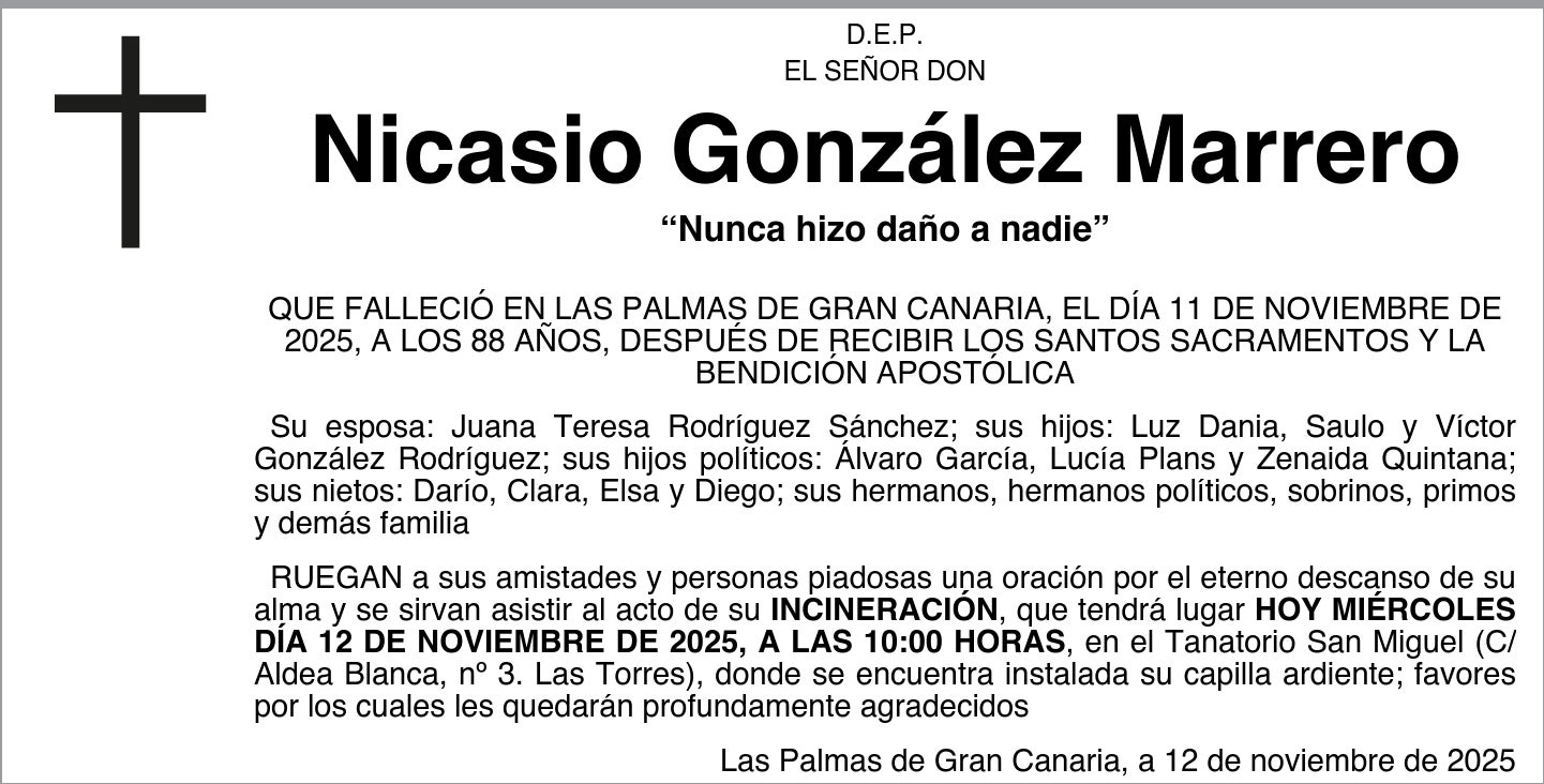 Nicasio González Marrero