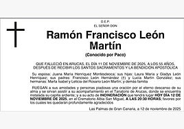 Ramón Francisco León Martín