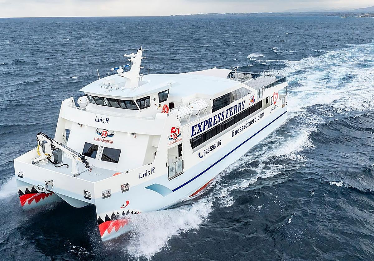 Imagen del Express Ferry de Líneas Romero.