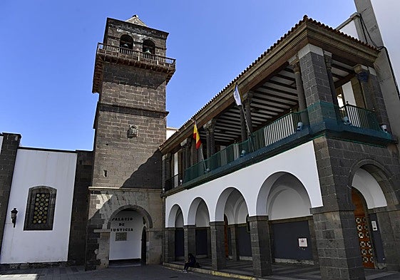 Imagen de archivo del antiguo Palacio de San Agustín de la capital grancanaria.