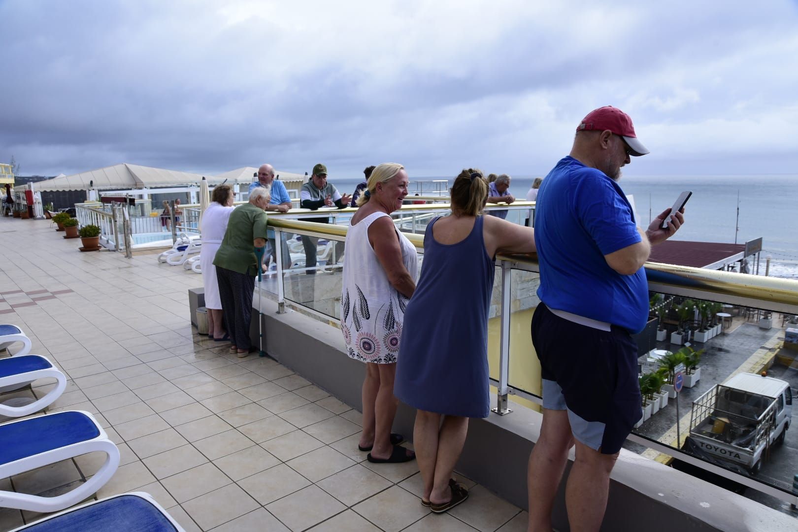 Así fue la caída del muro en San Bartolomé de Tirajana