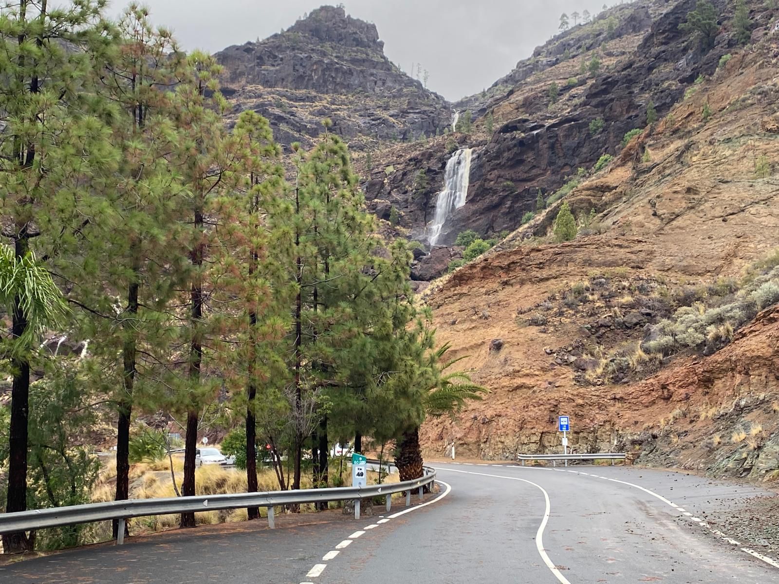 Los estragos de la borrasca Claudia en Canarias