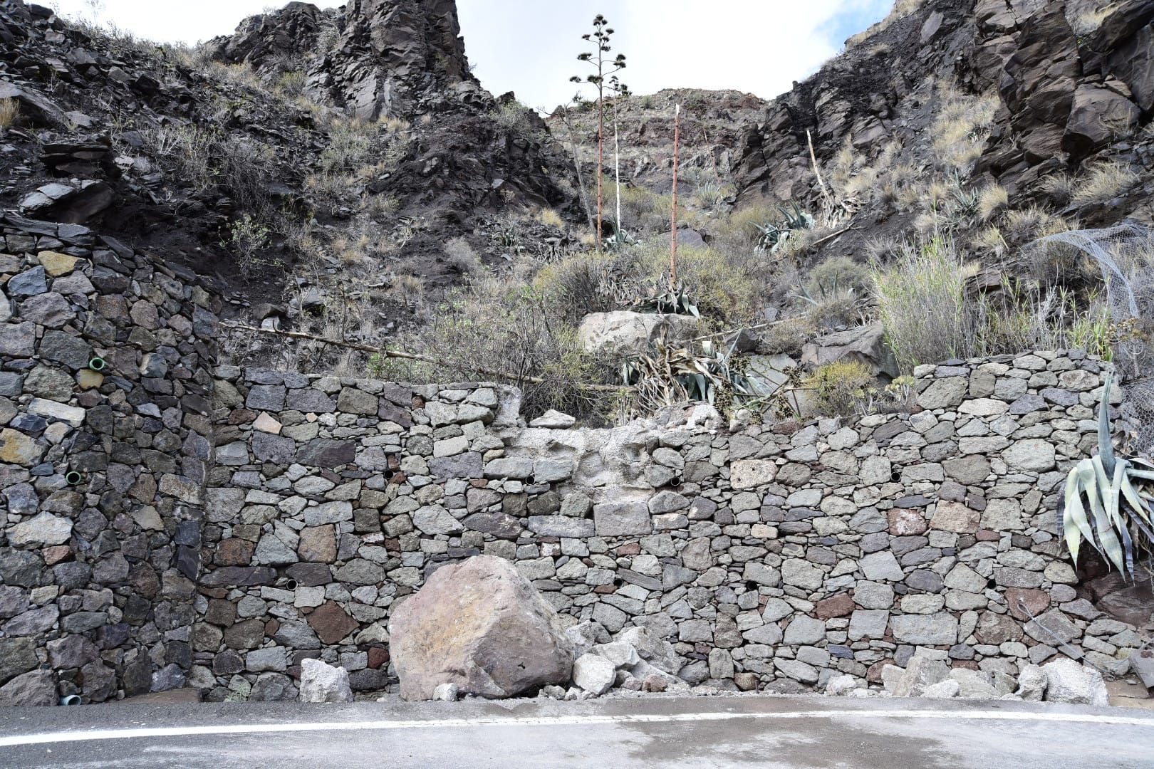 Los estragos de la borrasca Claudia en Canarias