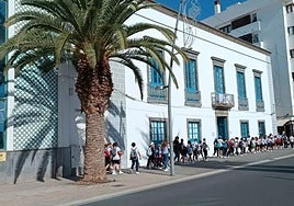 Exterior de la Casa de la Cultura Agustín de la Hoz.
