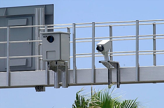 Radar de la DGT en Canarias.